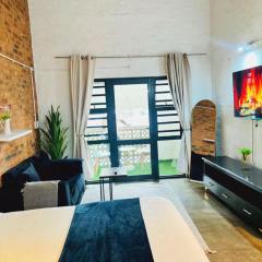 Poolside balcony view craftsmanship