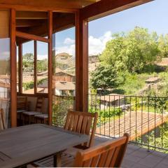 Casa Rural La Vera, Terraza con Vistas a la Sierra