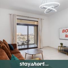 StayShort - Bright 1BR Apartment in Madinat Jumeirah Lving that Sleeps 2