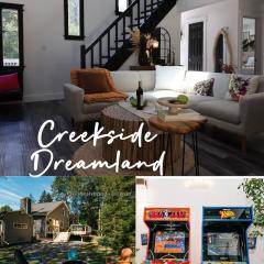 Creekside Family Dreamland - Play, Firepit, Arcade