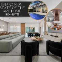 Brand New Modern State of the Art Home! Sleeps 31