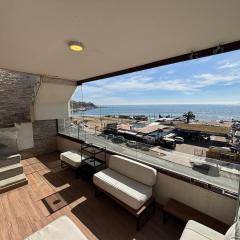 Vista espectacular en la costa de Concon