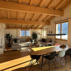 New loft apartment with mountain views