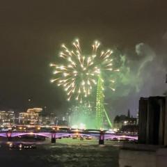 Firework London Eye