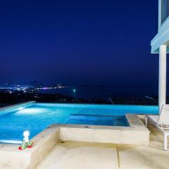 Azure Vista Haven 3br Seaview L-Shape pool Villa