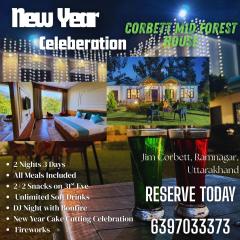 Corbett Mid Forest House - 1Min Walk to River & Jungle Safari