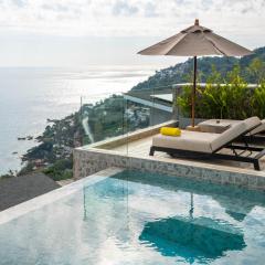 Villa Ray, worldclass sea views, rooftop, breakfast full service, private dining service, Chaweng Noi