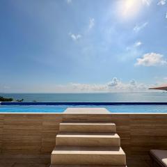 Luxury 2-Bedroom Apartment with amazing view - Infinity Pool and Rooftop in Building