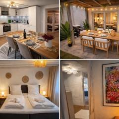 Gartenwohnung-Terrasse-3 Schlafzimmer-85ZollTV-Arcade