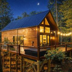 Luxury Cabin with Hot Tub & Pickleball Near Helen