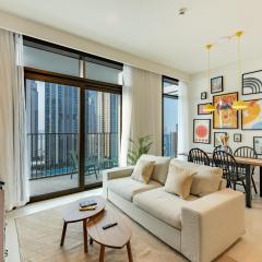 Brand New 1BR with Burj and Sea View by BMS