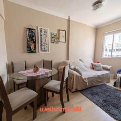 Apartamento em Sao Vicente de Frente a Praia