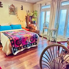 Green house, cosy garden Paris