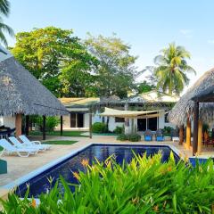 With that poetic garden and the sea very close