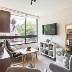 HOM I WiFi, Parking, Metro Toesca, Acceso seguro