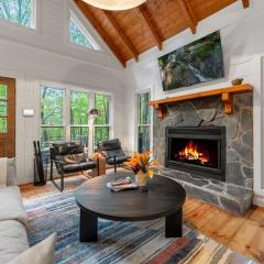 Modern Log Cabin - Hot Tub, Fire Pit, nature haven