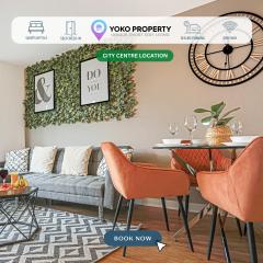 Luxury 1 Bedroom Apartment with Balcony - Central MK - Free Parking, Fast WiFi and Smart TV by Yoko Property