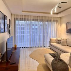 Appart familial avec terrasse et piscine, à 2 pas de la plage des nations - Rabat