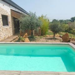 Private home and Pool in a Medieval Village