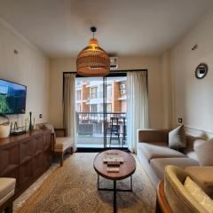 Botanica Luxury 1BHK Apartment, Pool & Parking - Near Candolim Beach