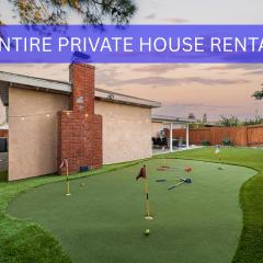 Entire Private Home with 3 Bedrooms 2 Bathrooms, Gated Yard, Garage, Hot Tub, 4-Beds, Golf, Mira Mesa, Available Now