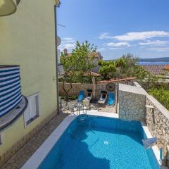 Helles Apartment nur 400 Meter zum Strand mit traumhaften Meerblick und zwei Bikes