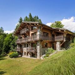 Luxury Chalet Sauna Cinema Mont Blanc Views in Megeve