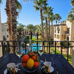 Apartment with a beautiful view with a terrace in Roda golf & Beach resort