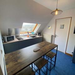 Chambres d'hôte avec cuisine et salon