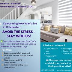 Comfy 4 Bed, Sleeps 8, fast WIFI by Homes by Jacq