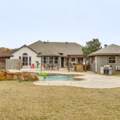 Group-Friendly Burleson Getaway with Outdoor Oasis