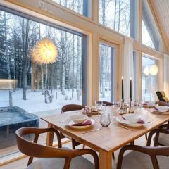Arctic Modern Villa in Rovaniemi with Jacuzzi