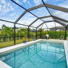 Poolside Lounge and Game Area Cape Coral Retreat