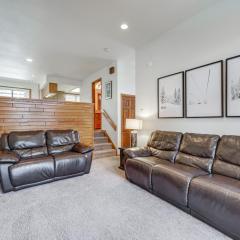 Walk to Chairlifts Breck Condo with Private Patio