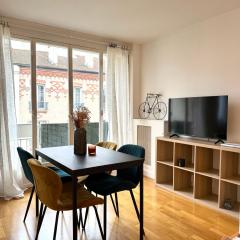 Appartement familial 2 chambres avec balcon