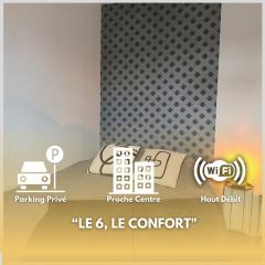 Le 6, bedandberry private parking