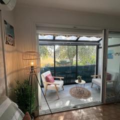 Spacious T2 apartment - Av de la Méditerranée - air conditioning - WiFi