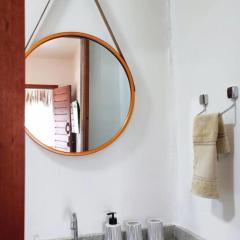 Suíte privativa 2 com Ar e Frigobar Casa Full Hausi