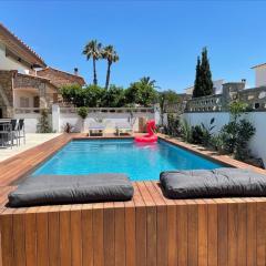 Casa tranquila en Sant Martí d'Empúries con piscina y jardín - HISP-7-81