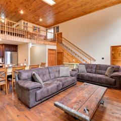 Walk to Hunter Village! Family Ski Retreat with Deck