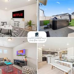 Luxury 5BR Retreat - Hot Tub - Game Room - Parks