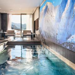 Chalet spacieux à Arc 1800 avec piscine intérieure et sauna - FR-1-866-3