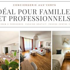 Aux'Cerfs - Ideal for Families and Professionals