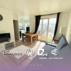 L'Escale - T3 Cosy - Parking, RER A et Disneyland