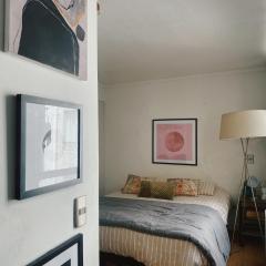 Exquisito y cómodo studio amoblado en Lastarria