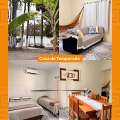 Casa de Temporada HM - Rio Preguiças ao fundo