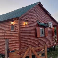 Fully equipped cabin with pool