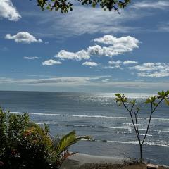 Beachfront House with Terrace and Panoramic Ocean View
