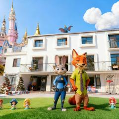 觅应泳池亲子露营花园酒店迪士尼店