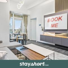 StayShort - Trendy 1BR in JLT that Sleeps 4 with Lake Views
